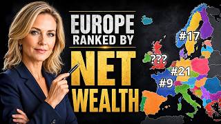 The REAL Wealth Map of Europe (They Lied to You)