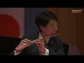 yuan yu 77th concours de genève flute semi final recital