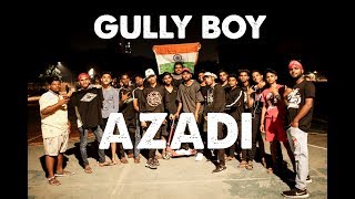 | Azadi - Gully Boy | Divine | Dub sharma | Maddy talla  Choreography | F5 Production Presents |