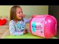 ОДНИ ДОМА с мамой Открыли ЛОЛ сюрприз LOL Surprise BIGGER SURPRISE for kids КУКЛЫ с париками