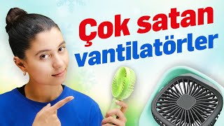 Uygun fiyatlı mini vantilatörler💨