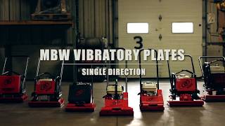 MBW VIBRATORY PLATES, PLATE COMPACTORS for soil and asphalt  #platecompactors #soilcompaction