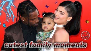 Cutest family moments - Stormi, Travis & Kylie (PART 1)