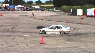 Pikey - Westonzoyland Drifting June 28th 2014 - BMW E36 320