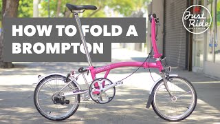 Just Ride L.A. - How To Fold A Brompton