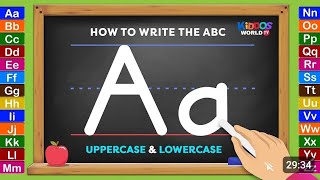 Learn ABC For preschoolers Teaching Writing ABC For preschoolers |Alphabet Writing Practice