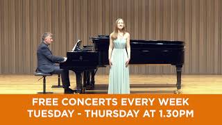 Lunchtime Concerts are back! - Autumn 2022 | Chetham's School of Music