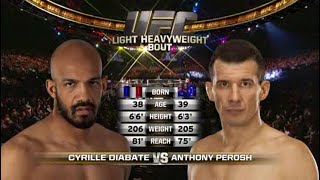 Cyrille Diabate vs Anthony Perosh