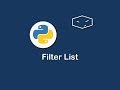 filter list in python 😀