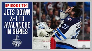 Winnipeg Jets lose Games 3 and 4 in Denver, Avalanche lead series 3-1