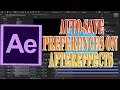 Auto Save Preferences on AfterEffects | AfterEffects Ultimate Guide | 092 #adobeaftereffects #adobe