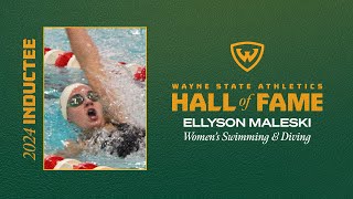 2024 Hall of Fame Induction - Ellyson Maleski