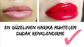 microblading lips kalıcı dudak renklendirme uygulamasi