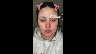 EASY HALLOWEEN MAKEUP: uncanny valley 🙂