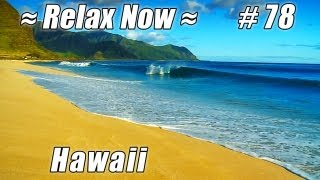 Relax. OAHU YOKOHAMA BEACH Waianae, Kaena Point #78 Beaches Ocean HD Waves Nature sounds Hawaii
