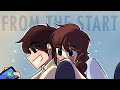 Busmates | short story (From The Start - Laufey animatic)