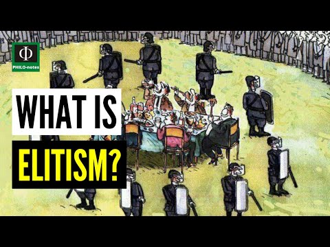 What is elitism give an example?