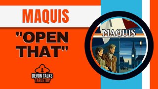 Maquis - Unboxing