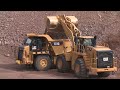 cat® surface mining product demo minexpo 2016