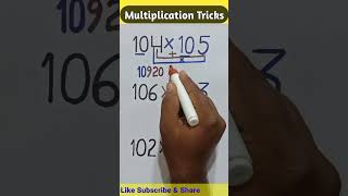 Multiplication tricks #multiplication #mathstricksforcompetitiveexamination #mathstricks