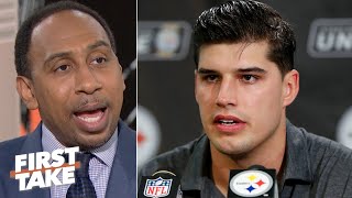 Mason Rudolph should've been suspended for the Myles Garrett fight - Stephen A. | First Take