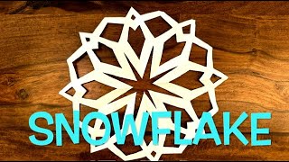 Snowflake - Origami with Sarah