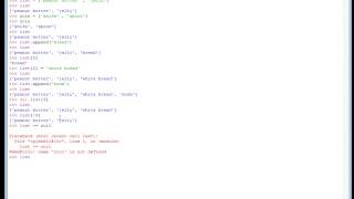 basic python tutorial 7 - lists, tuples