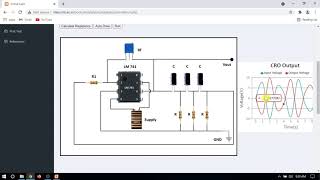 13. RC phase Shift oscillator 741  Simulation Virtual Lab