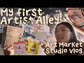 Milki Tea Studios Vlog 1: My first Artist Alley! Anime Convention and Art Market Vending + Prep