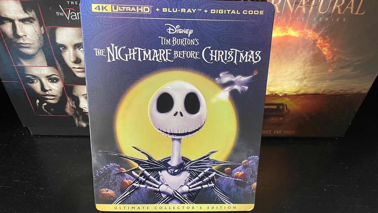 The Nightmare Before Christmas 4K Ultra HD Blu-ray Unboxing - YouTube