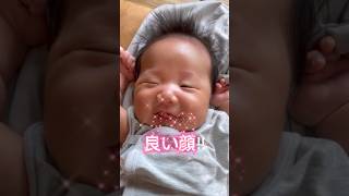 少しずつ笑ってくれるようになりましたき😊#新生児 #newbornbaby #shorts