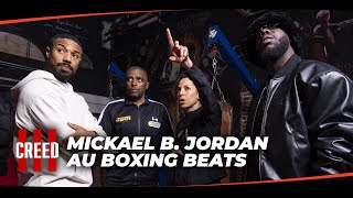 14/02/2023 - Mickael B. Jordan au Boxing Beats pour la sortie de Creed III