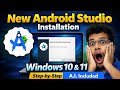 How to Install Android Studio on Windows 10 & 11 | Step-by-Step Guide #androidstudio #installation 