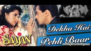 Dekha Hai Pehli Baar Full Song | Saajan |Salman Khan, Madhuri Dixit | hindi gana