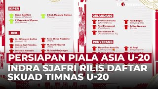 Resmi! 28 Pemain Timnas U-20 Untuk Laga Uji Coba, Ada Welber Jardim dan Jens Reven | OneNews Update