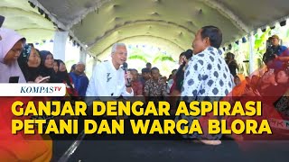 [FULL] Ini Janji Ganjar Saat Dengar Aspirasi Petani dan Warga Blora