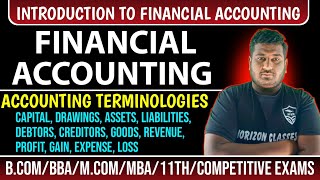 Accounting Terminologies with Notes | Financial Accounting Full Subject Classes Free | Introduction