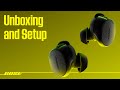 Bose QuietComfort Earbuds – Unboxing and Setup