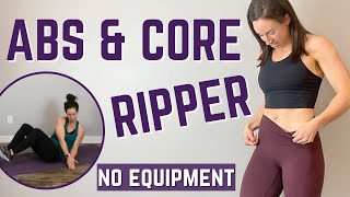 25 MIN ABS AND CORE WORKOUT / INTENSE AB RIPPER