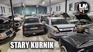 Ukryta kolekcja starych MERCEDESÓW schowanych w kurniku !!!