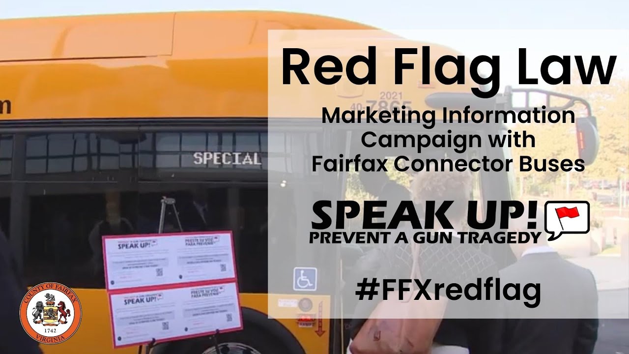 Red Flag Law Marketing Campaign Continues With Fairfax Connector Poster ...