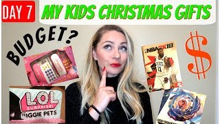 WHAT I GOT MY KIDS FOR CHRISTMAS 2018 AND HOW MUCH $ I SPENT I GIFT IDEAS FOR KIDS - VLOGMAS 2018