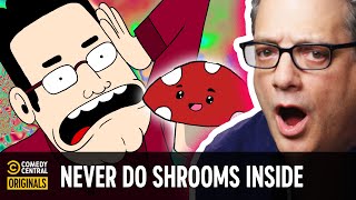 Why You Shouldn't Watch TV on Shrooms (ft. Andy Kindler) - Tales from the Trip