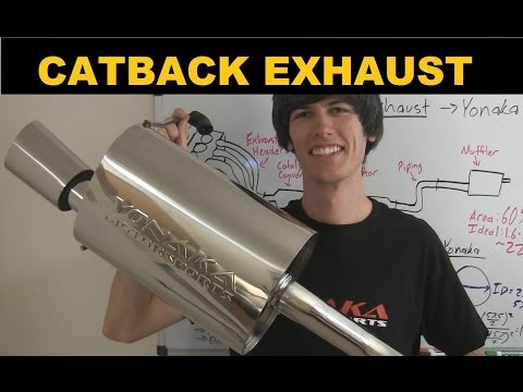 What is cat back performance exhaust system?