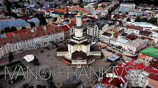 Ivano-Frankivsk. Ukraine. DJI Mavic Mini Footage