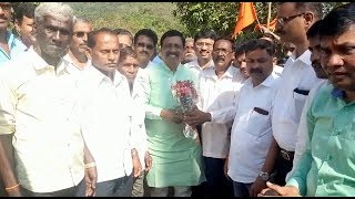 MP vinayak rawoot | मांगेलीत मोबाईलची रिंग अखेर खणाणली ; खा. राऊत यांच्या हस्ते टॉवरच उदघाटन