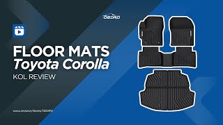 OEDRO Floor Mats \u0026 Cargo Mat Fit for Toyota Corolla 2025-2020