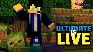 Lets Build Carrot And Patoto Farm In Minecraft | ULTIMATE GAMER IS LIVE 🥰 ♥️  | DAY 49