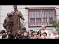 inauguración del monumento a don bosco en salesianos atocha