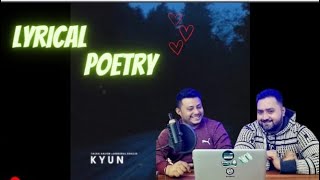 Kyun - Talha Anjum feat. Annural Khalid | Prod. UMAIR | REVIEW | REACT | NOOB BROS PROD.